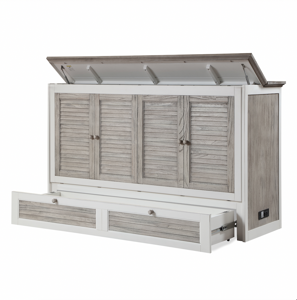 Islamorada Queen-Size Cabinet Bed