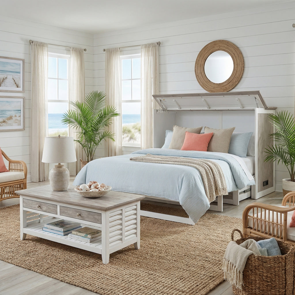 Islamorada Queen-Size Cabinet Bed
