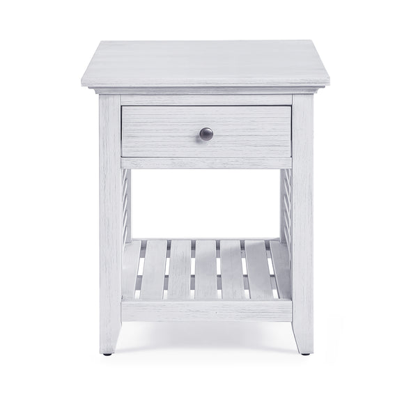 Surfside Shutter End Table angle view