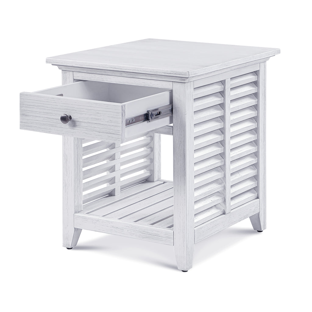 Surfside Shutter End Table