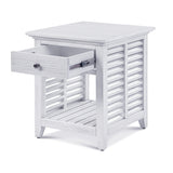 Surfside Shutter End Table
