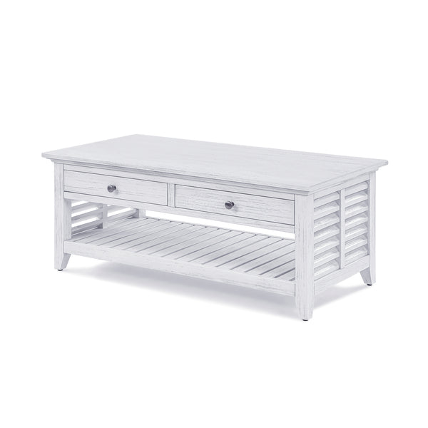 Surfside Shutter Coffee Table front view
