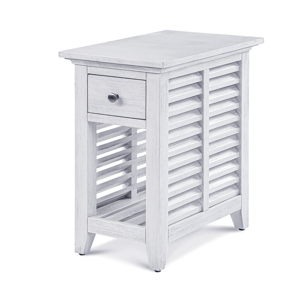 Surfside Shutter Chairside Table front view
