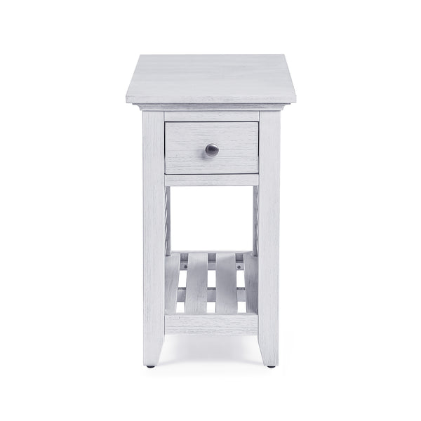Surfside Shutter Chairside Table angle view