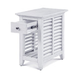 Surfside Shutter Chairside Table