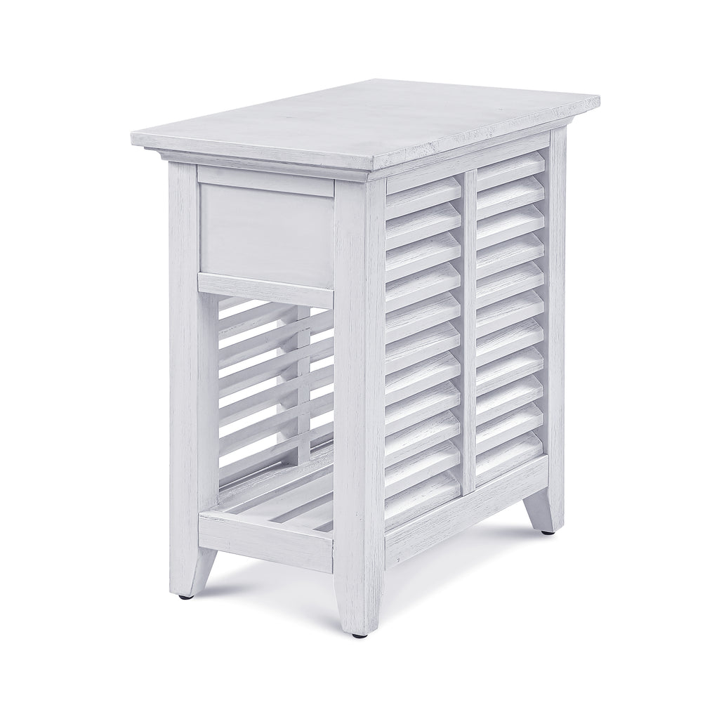 Surfside Shutter Chairside Table