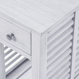 Surfside Shutter Chairside Table