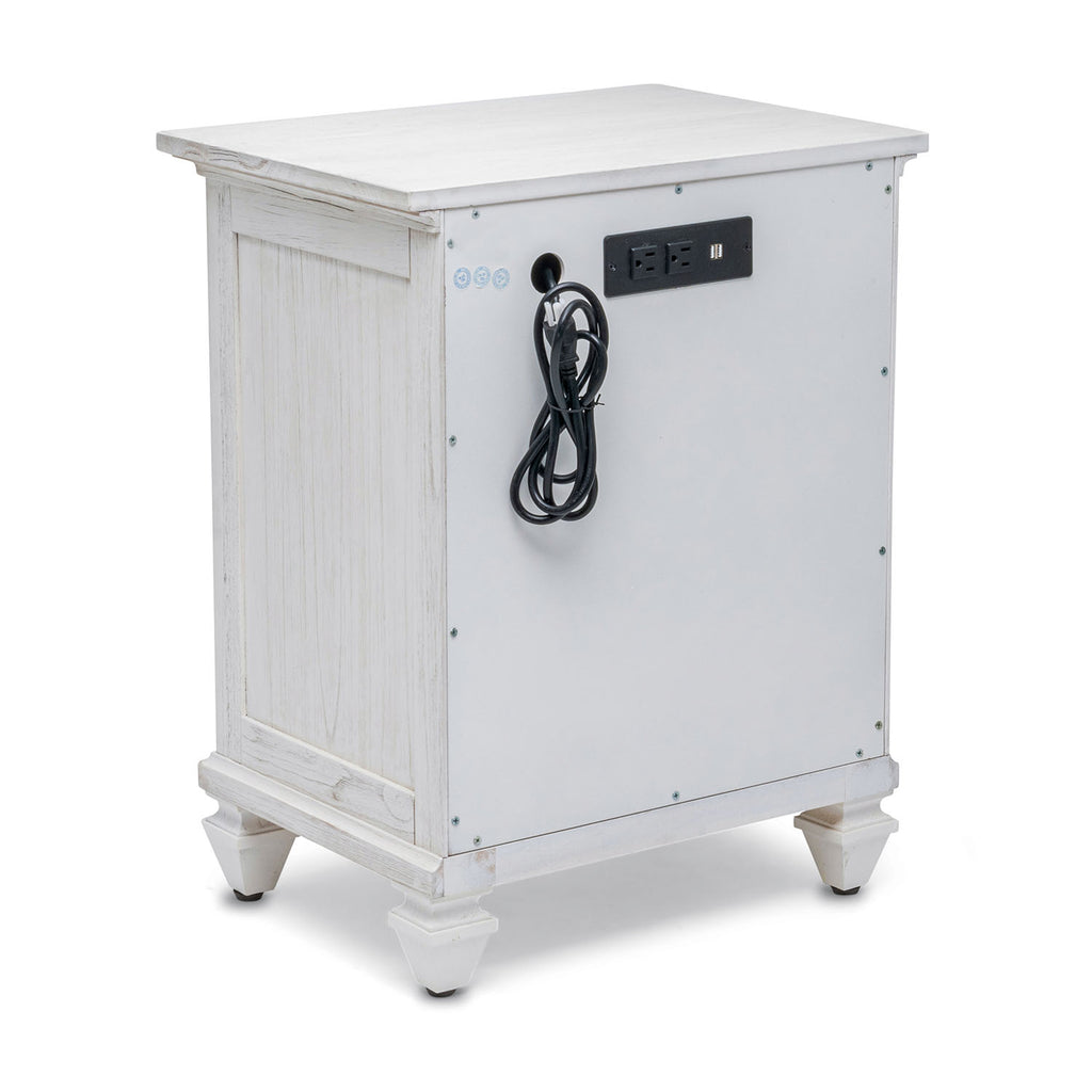 Surfside 1-Drawer / 2-Door Electrified Nightstand