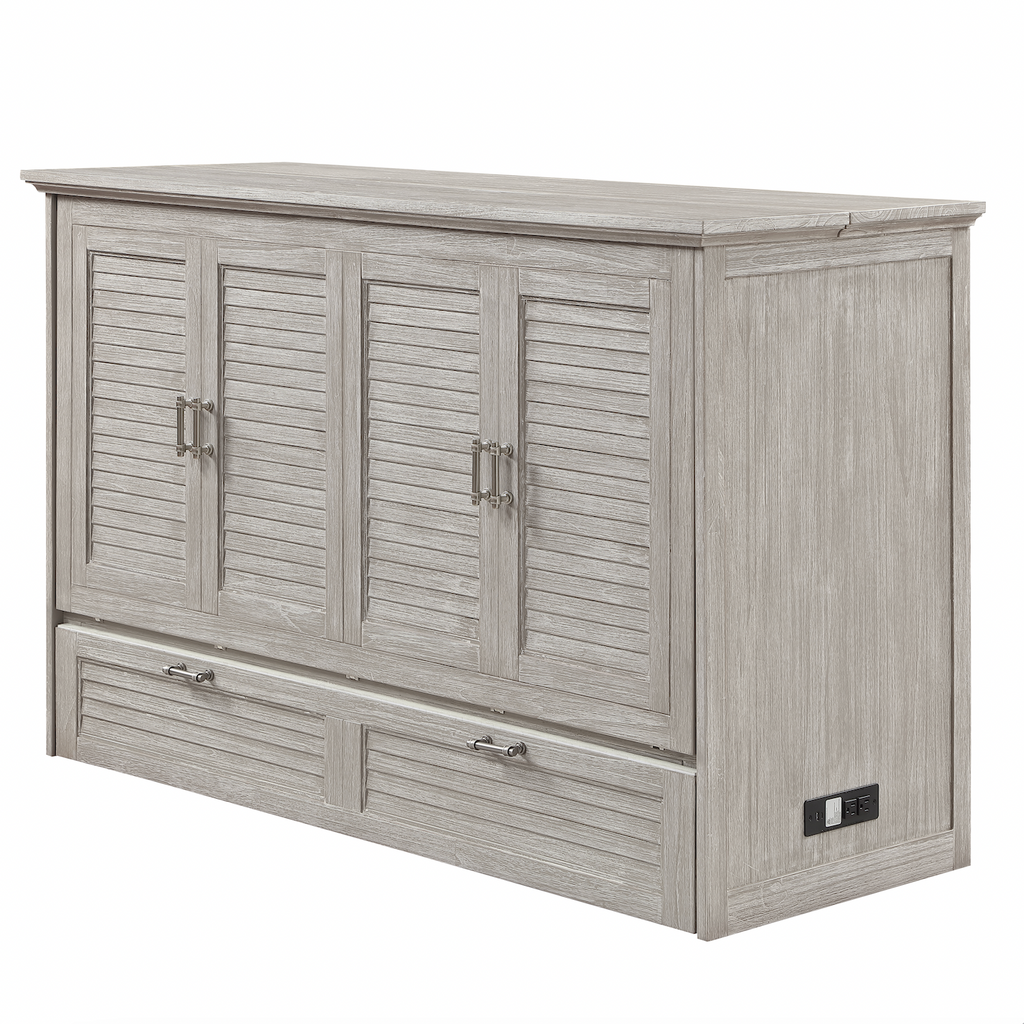 Captiva Queen Size Cabinet Bed