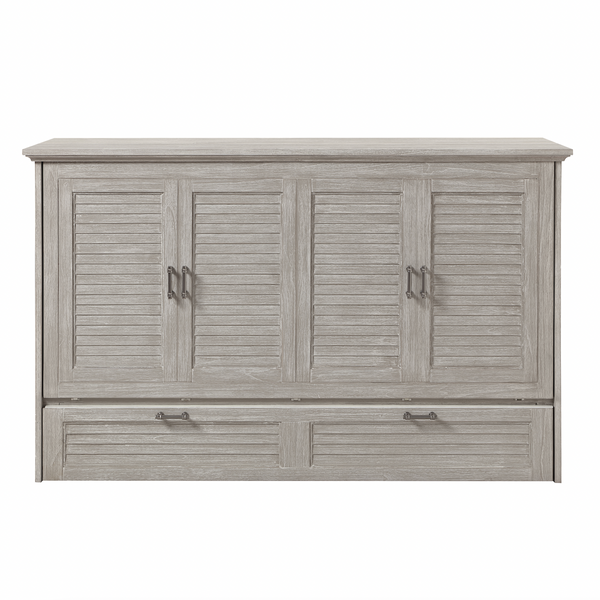 Captiva Queen Size Cabinet Bed angle view