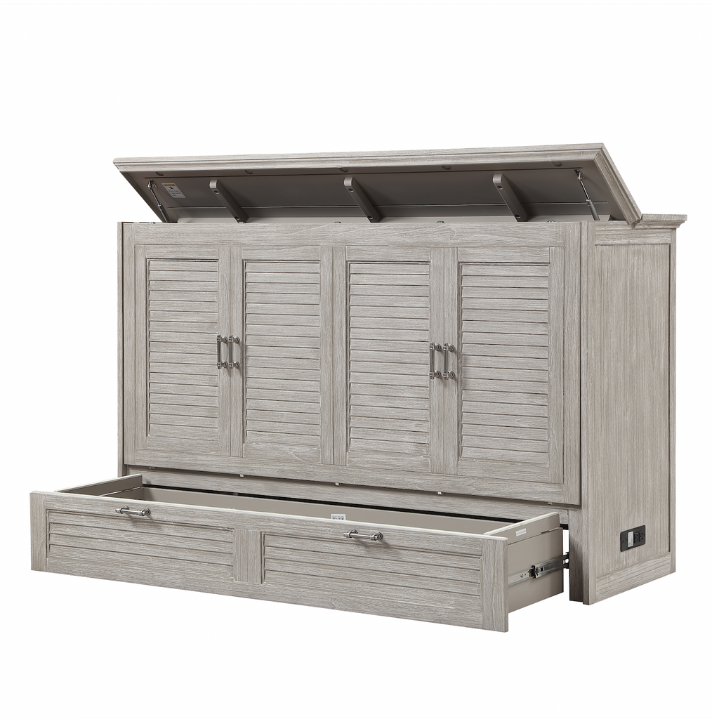 Captiva Queen Size Cabinet Bed