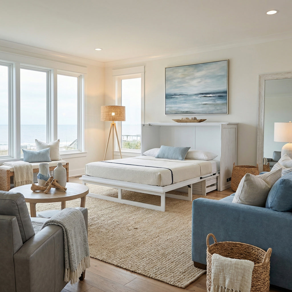 Surfside Queen-Size Cabinet Bed