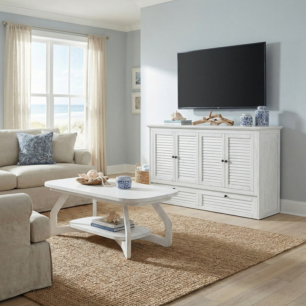 Surfside Queen-Size Cabinet Bed