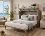 Captiva Queen Size Cabinet Bed