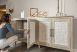 Tahiti 4-Door Credenza