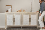 Tahiti 4-Door Credenza