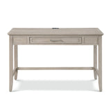 Cape May Writing Desk w/ Power and Upholstered Shutter Back Chair