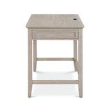 Cape May Writing Desk w/ Power and Upholstered Shutter Back Chair