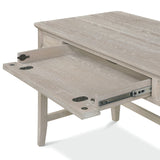 Cape May Writing Desk w/ Power and Upholstered Shutter Back Chair