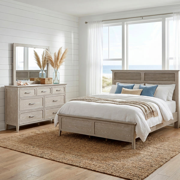 Cape May Non-Storage Bed angle view