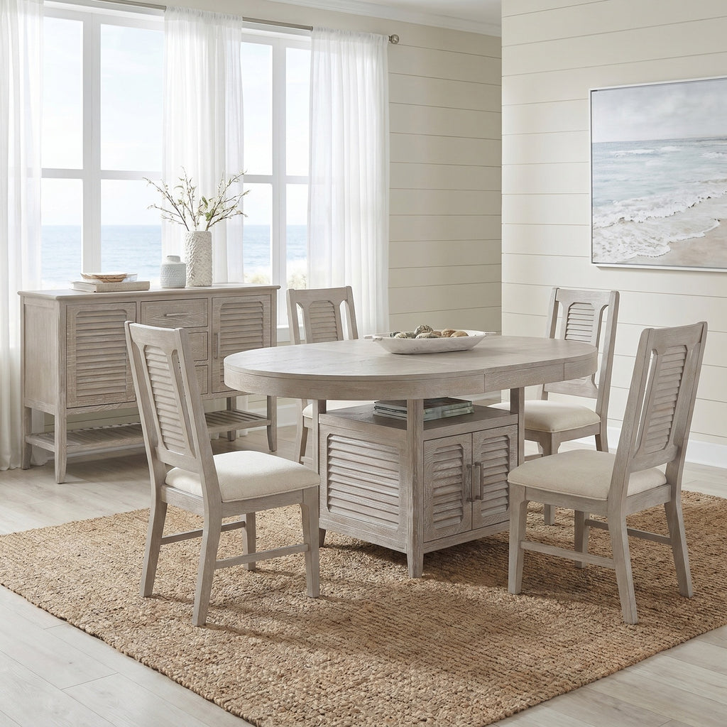 Cape May Storage Butterfly Leaf Table