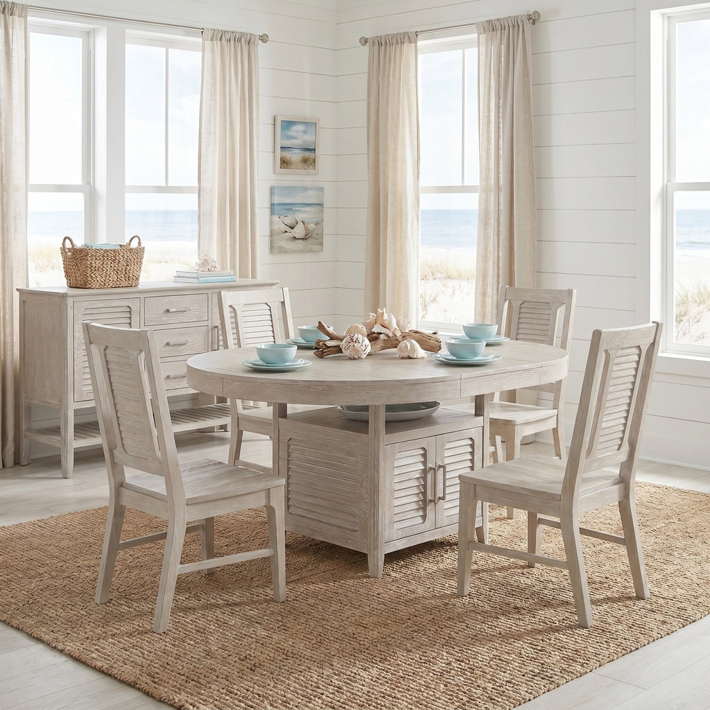 Cape May Storage Butterfly Leaf Table