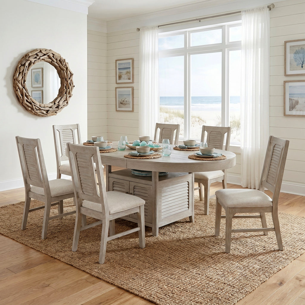 Cape May Storage Butterfly Leaf Table