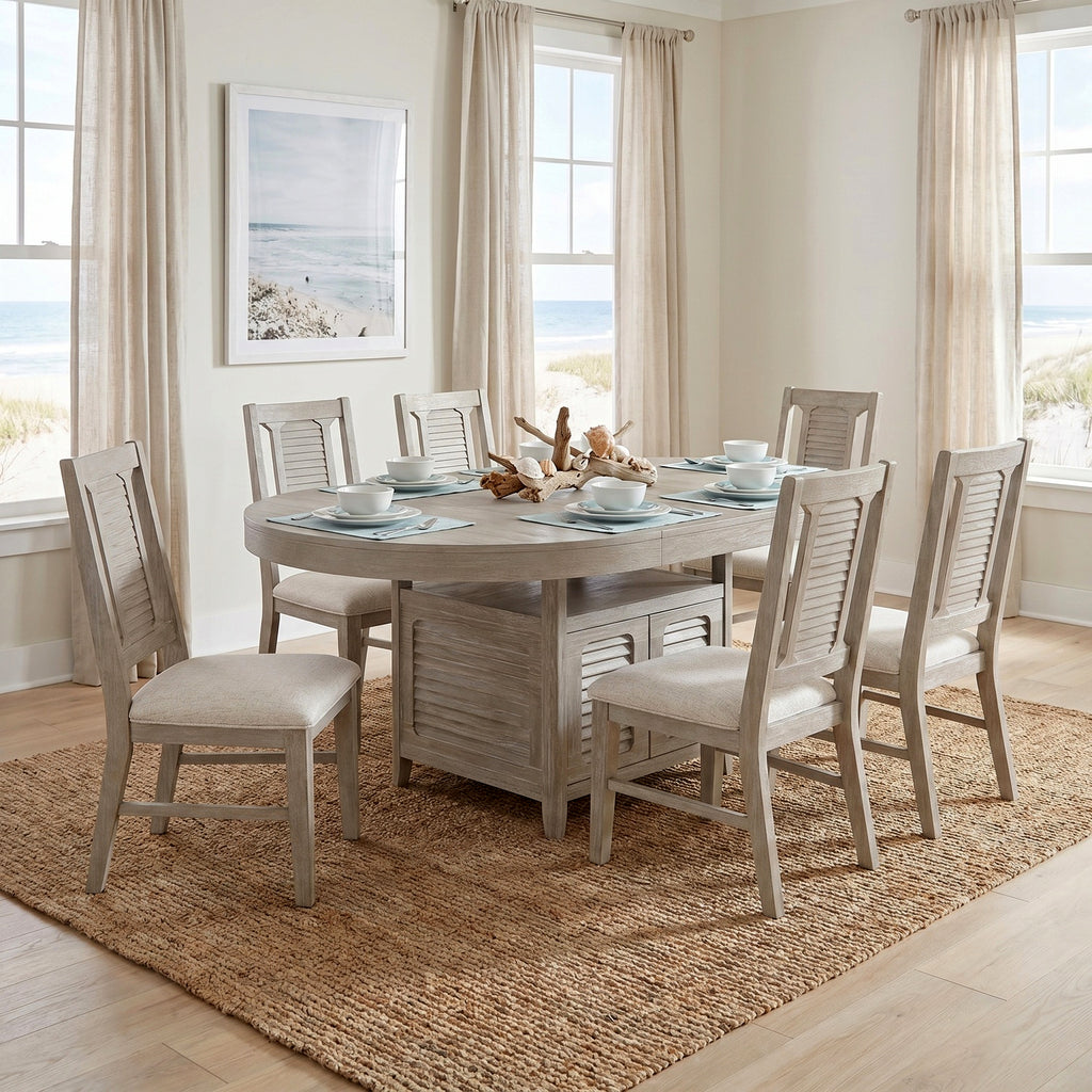 Cape May Storage Butterfly Leaf Table