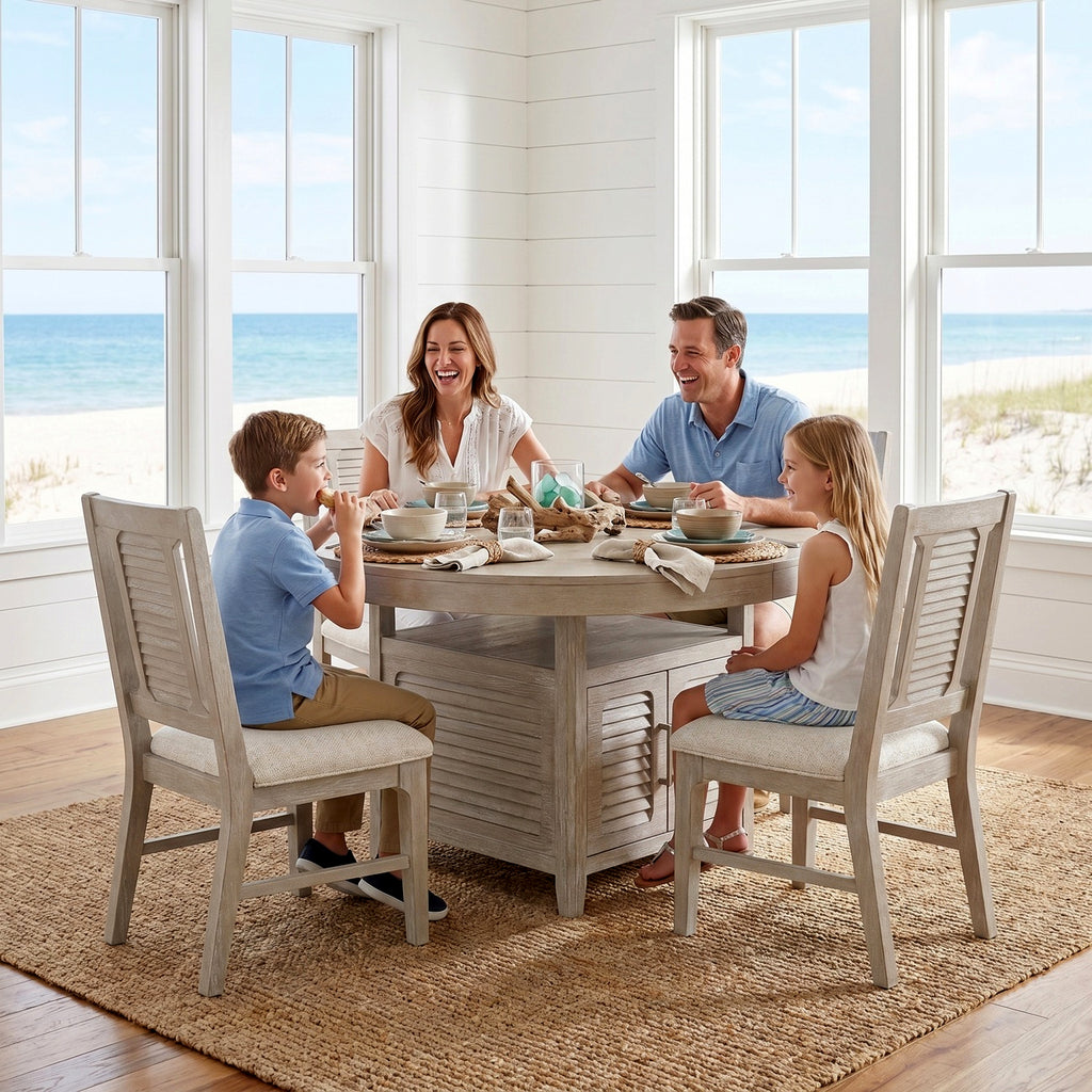 Cape May Storage Butterfly Leaf Table