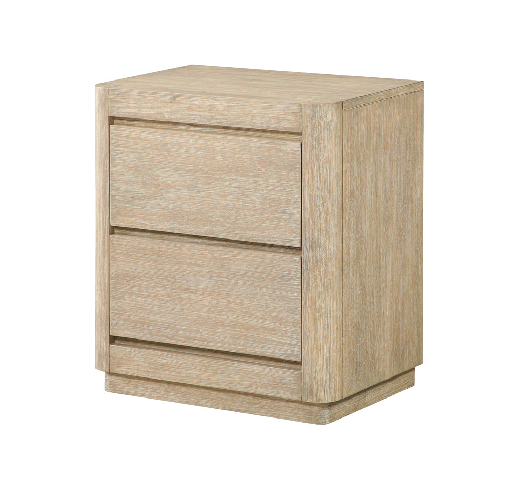 Hyde Park 2 Drawer Electrified Nightstand