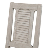 Cape May Upholstered Shutter Back Side Chair (2pk)