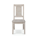 Cape May Shutter Back Side Chair Wood Seat (2pk)