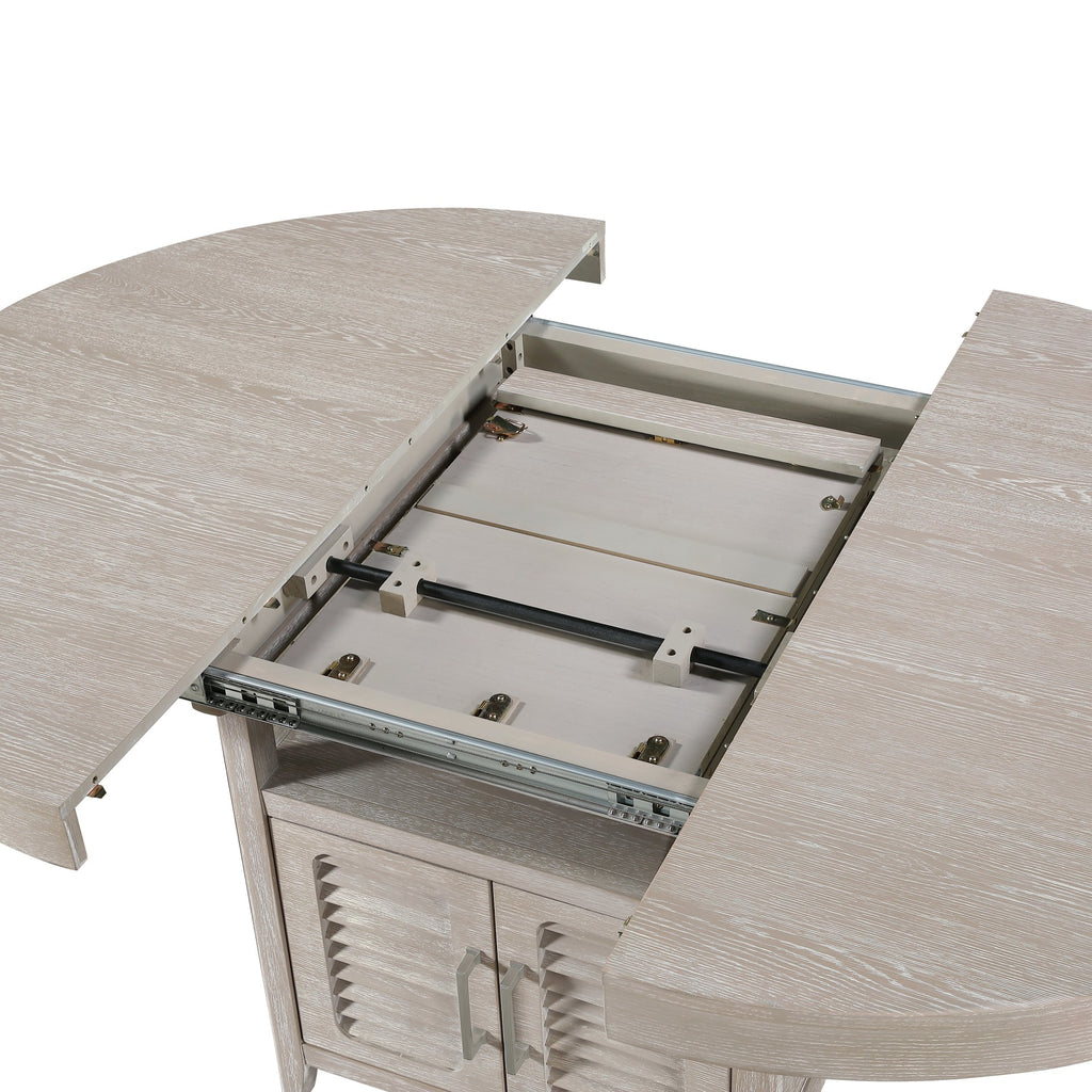 Cape May Storage Butterfly Leaf Table