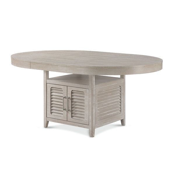 Cape May Storage Butterfly Leaf Table angle view