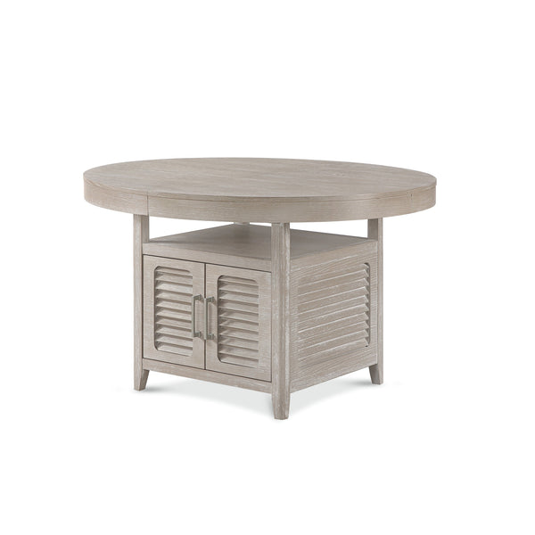 Cape May Storage Butterfly Leaf Table front view