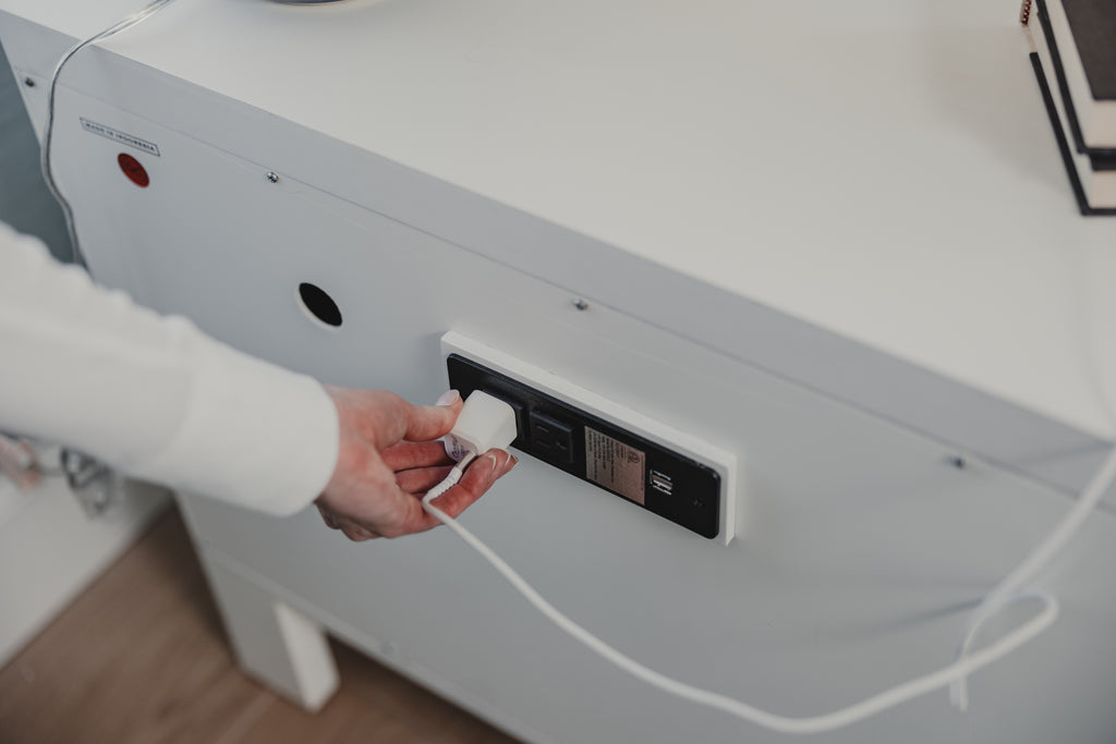 Montauk 2-Drawer Electrified Nightstand