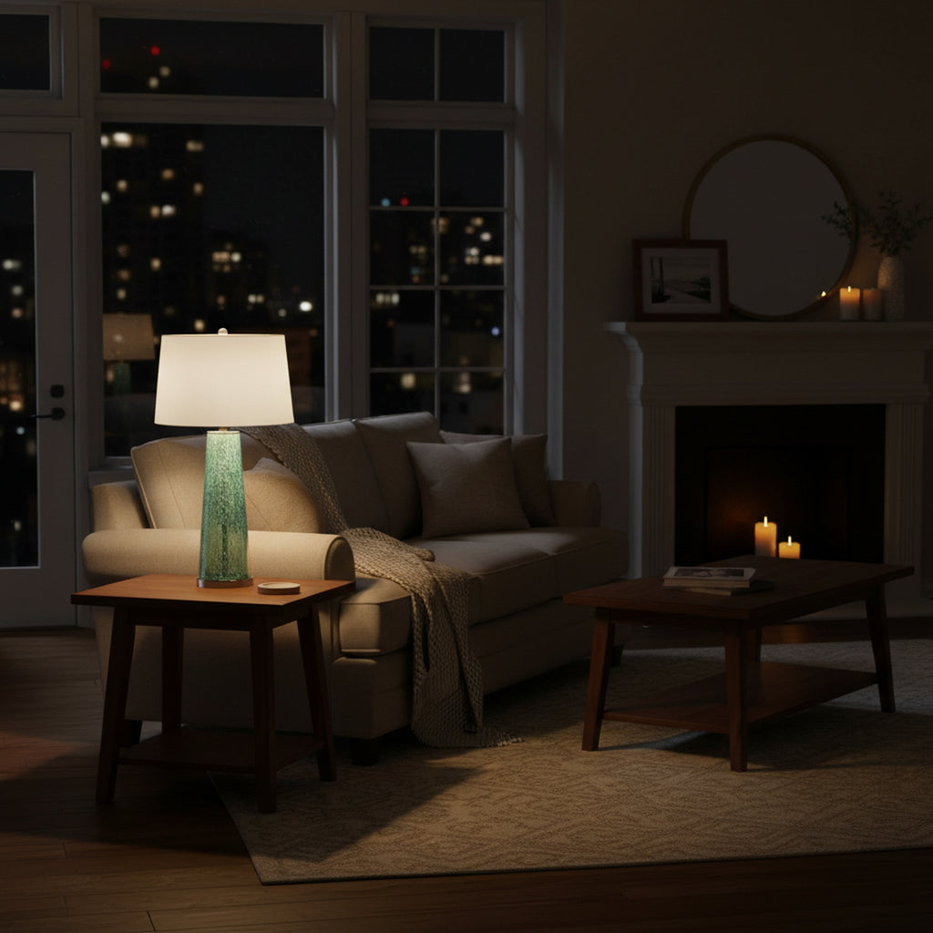 Emerald Rain, 32" Table Lamp (2pk)