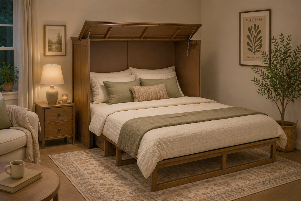 Point Breeze Queen Cabinet Bed