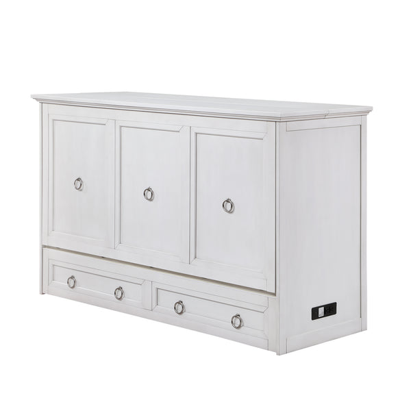 Point Breeze Queen Cabinet Bed front view