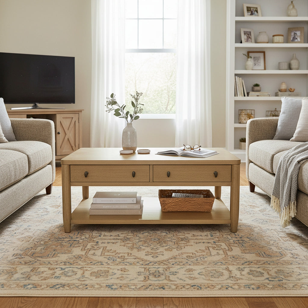 Chatham Cocktail Table w/ Casters