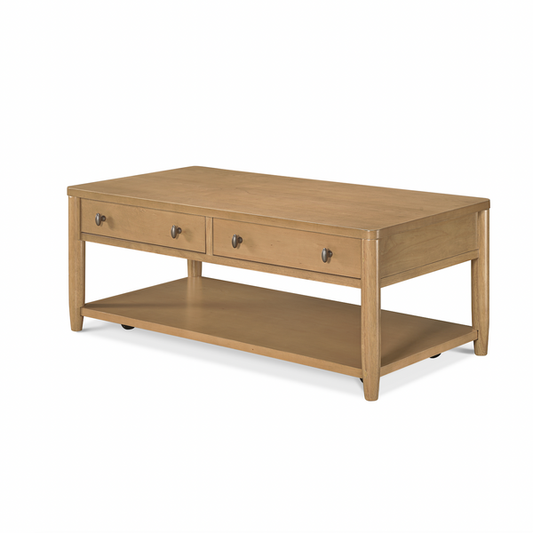 Chatham Cocktail Table w/ Casters front view