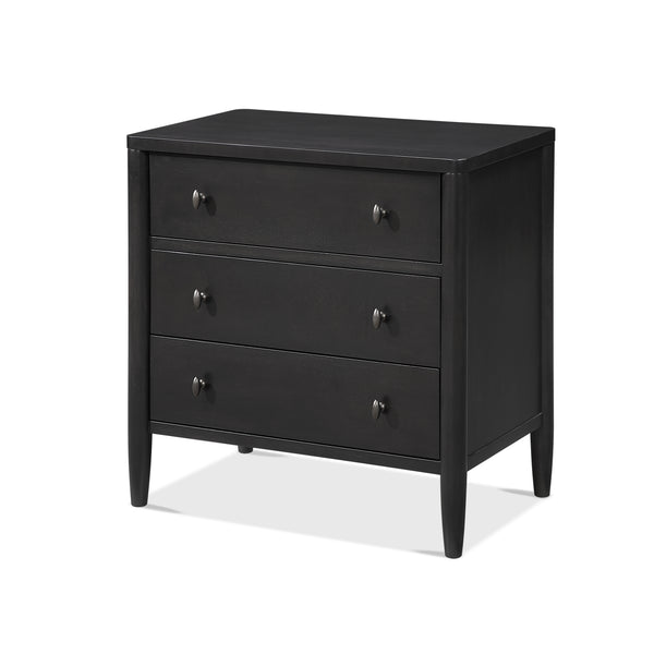 Chatham 3 Drawer Nightstand w/ Power and USB A+C front view