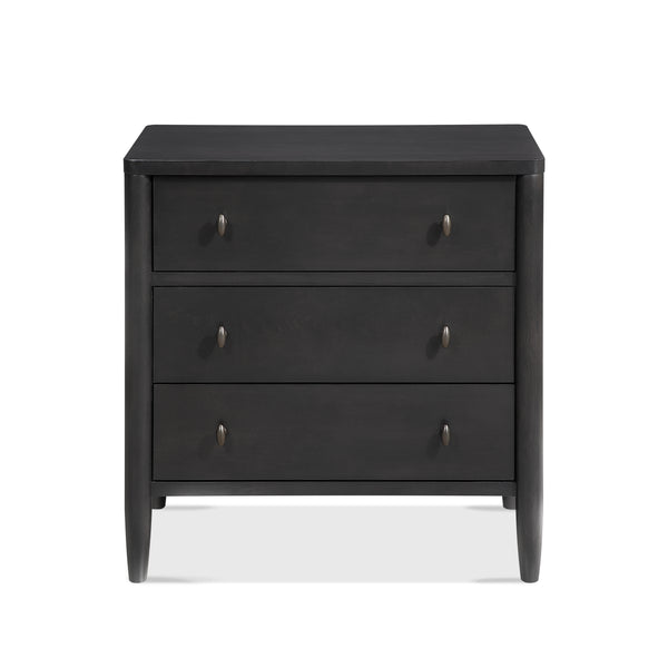 Chatham 3 Drawer Nightstand w/ Power and USB A+C angle view
