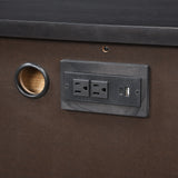 Chatham 3 Drawer Nightstand w/ Power and USB A+C