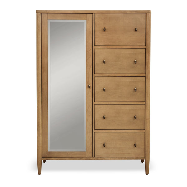 Chatham Mirrored Door Chest angle view