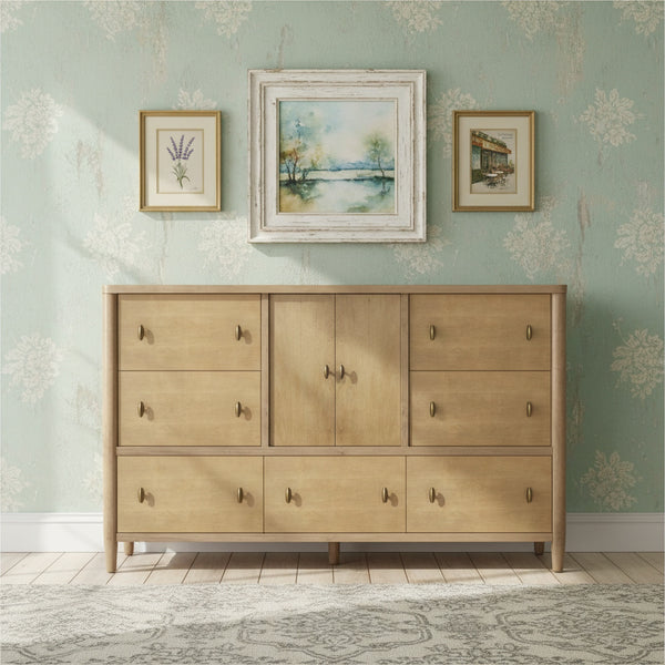 Chatham 7 Drawer / 2 Door Dresser angle view