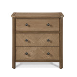 Sun Haven 3-Drawer Nightstand w/ Power + USB-A/C