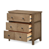 Sun Haven 3-Drawer Nightstand w/ Power + USB-A/C