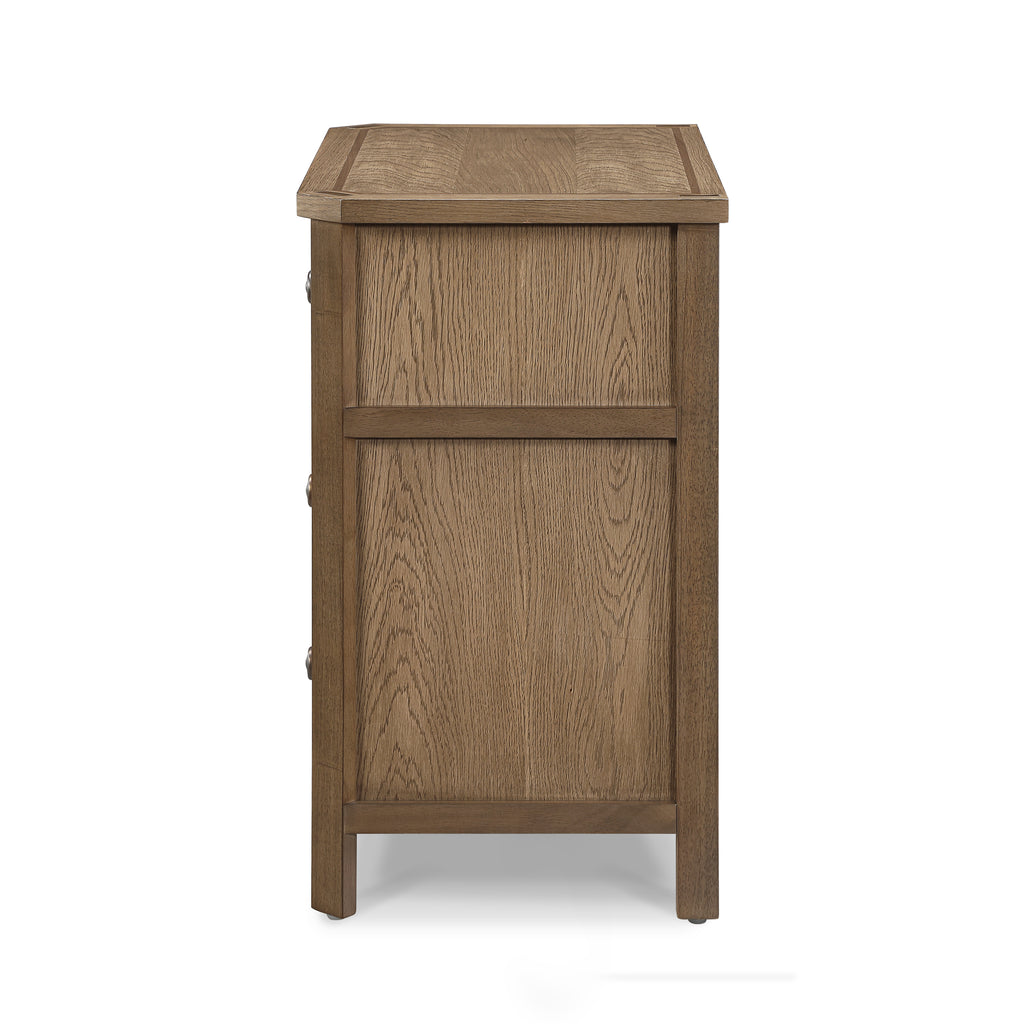 Sun Haven 3-Drawer Nightstand w/ Power + USB-A/C