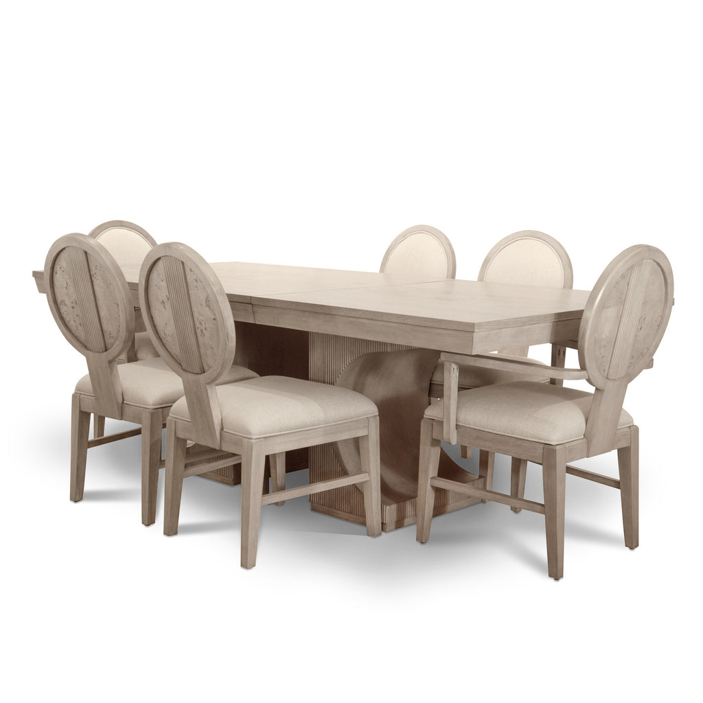 Manhattan Valley Double Pedastal Dining Table